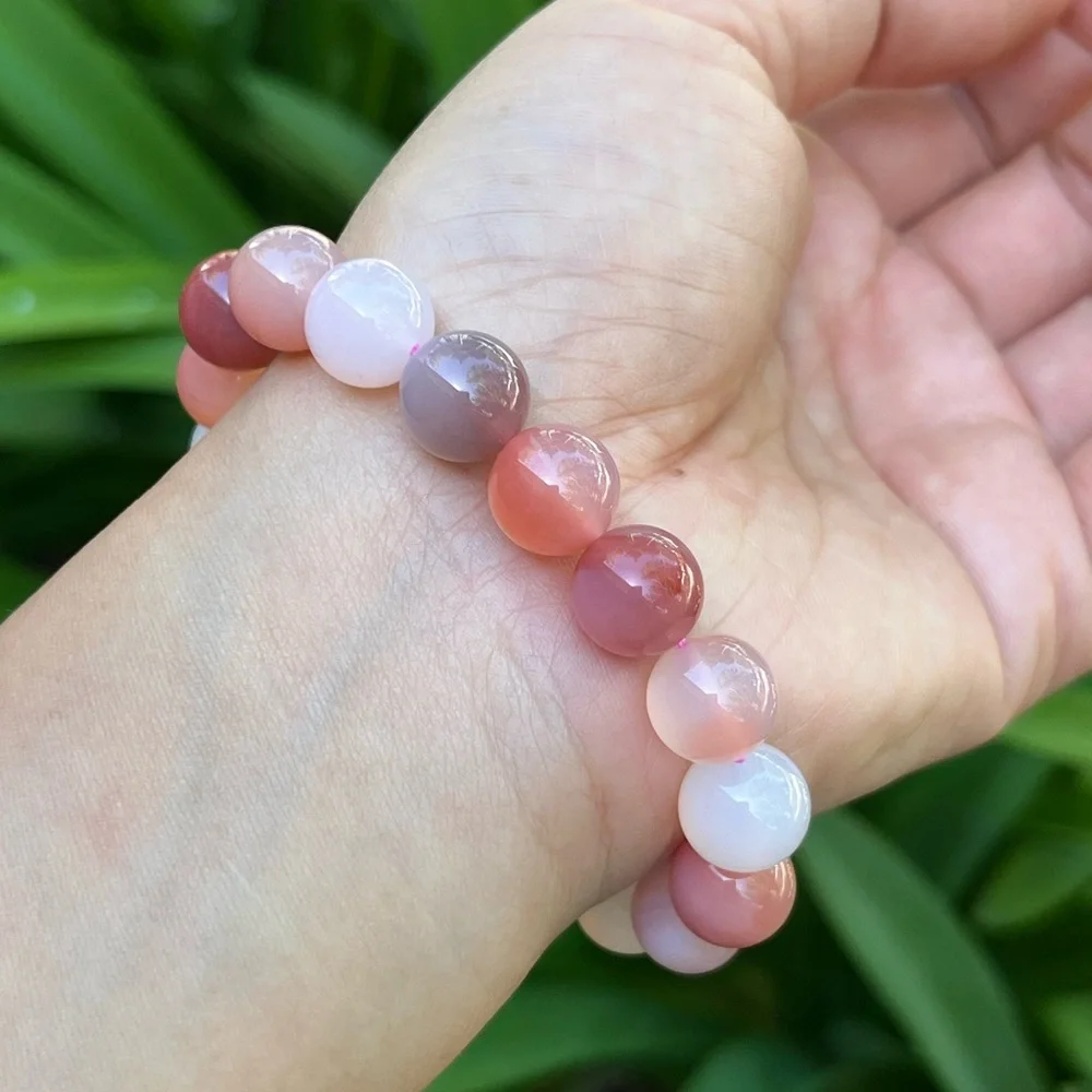 11mm stretchable yanyuan agate‎ bracelet